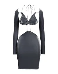 Mini-Kleid Damen Grau ONESIZE Damen
