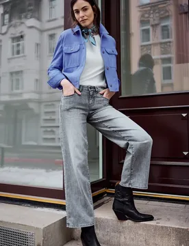Street One Overshirt in Unifarbe female Blau - Street One Studio - FashionsVida