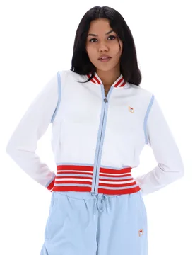 Murphy Varsity Knitted Cardigan - XS - FILA - FashionsVida