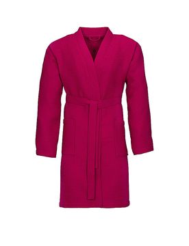 Albornoz unisex ROM Cranberry rosa L