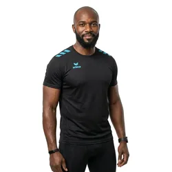 T-shirt à Manches Courtes Cmpt 3 Wings Black / Curacao 4XL Homme