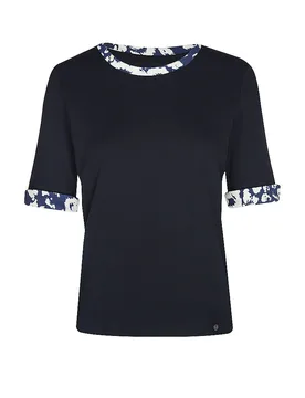 Marc Cain Camiseta azul oscuro 44 - Marc cain - FashionsVida