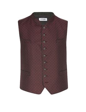 Chaleco tradicional VOITL 2 rojo oscuro 52
