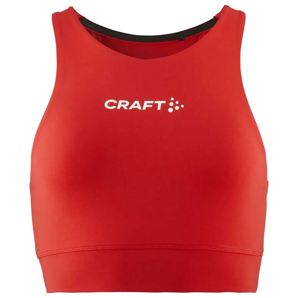 Top De Sport Rush 2.0 Crop Bright Red M - Craft - FashionsVida