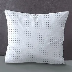 Mako-Satin Kopfkissenbezug PUNKTE - MIX & MATCH blau, 40x40 cm
