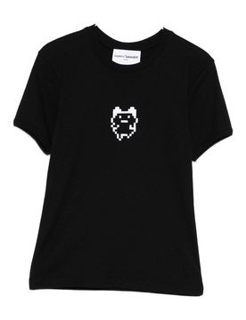 Coperni T-shirt in cotone nero