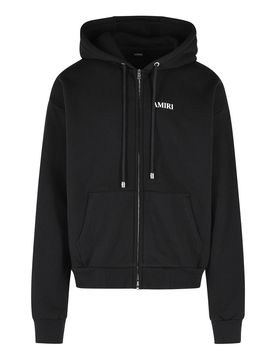 Amiri Felpa in cotone nero