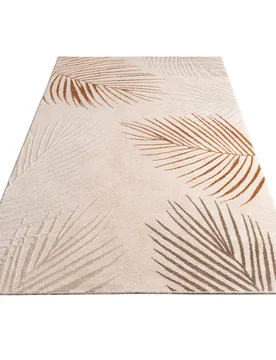 Kurzflor Teppich Tuana 218 Beige - Paco Home - FashionsVida
