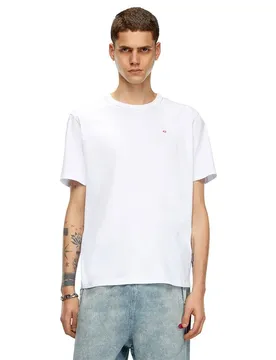 T-shirt à Manches Courtes T Adjust Microdiv Bright White S Homme
