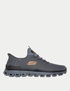 Glide-Step Noxus Slip-ins Trainers Charcoal Mix male - Skechers - FashionsVida