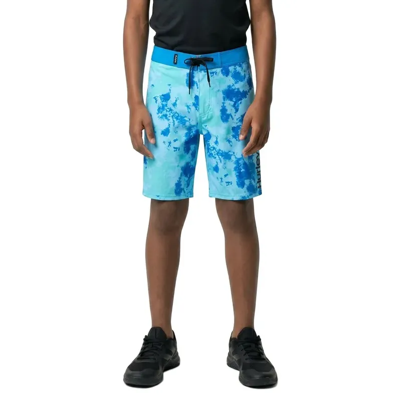 Short De Bain Tie Dye Blue Gaze 10-11 Années Garçon
