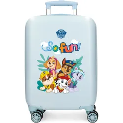 Maleta de cabina 50cm nickelodeon playful abs con capacidad de 33l