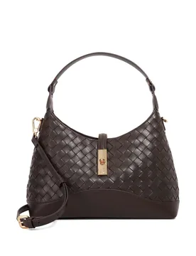 Woven Shoulder Bag Dark Brown female - Dune london - FashionsVida