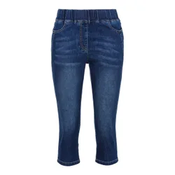 Capri-Schlupfjeans „Dunja“ blau L Damen