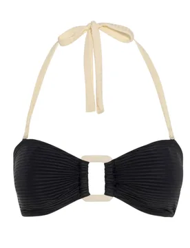 Black Rhodes Top - XS - Paolita London - FashionsVida
