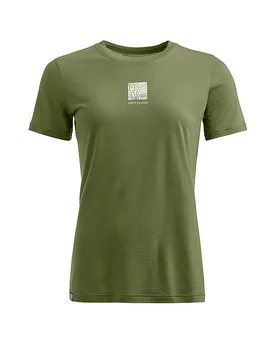 Maglia da turismo da donna Abstract 120 Cool Tec verde S - Ortovox - FashionsVida