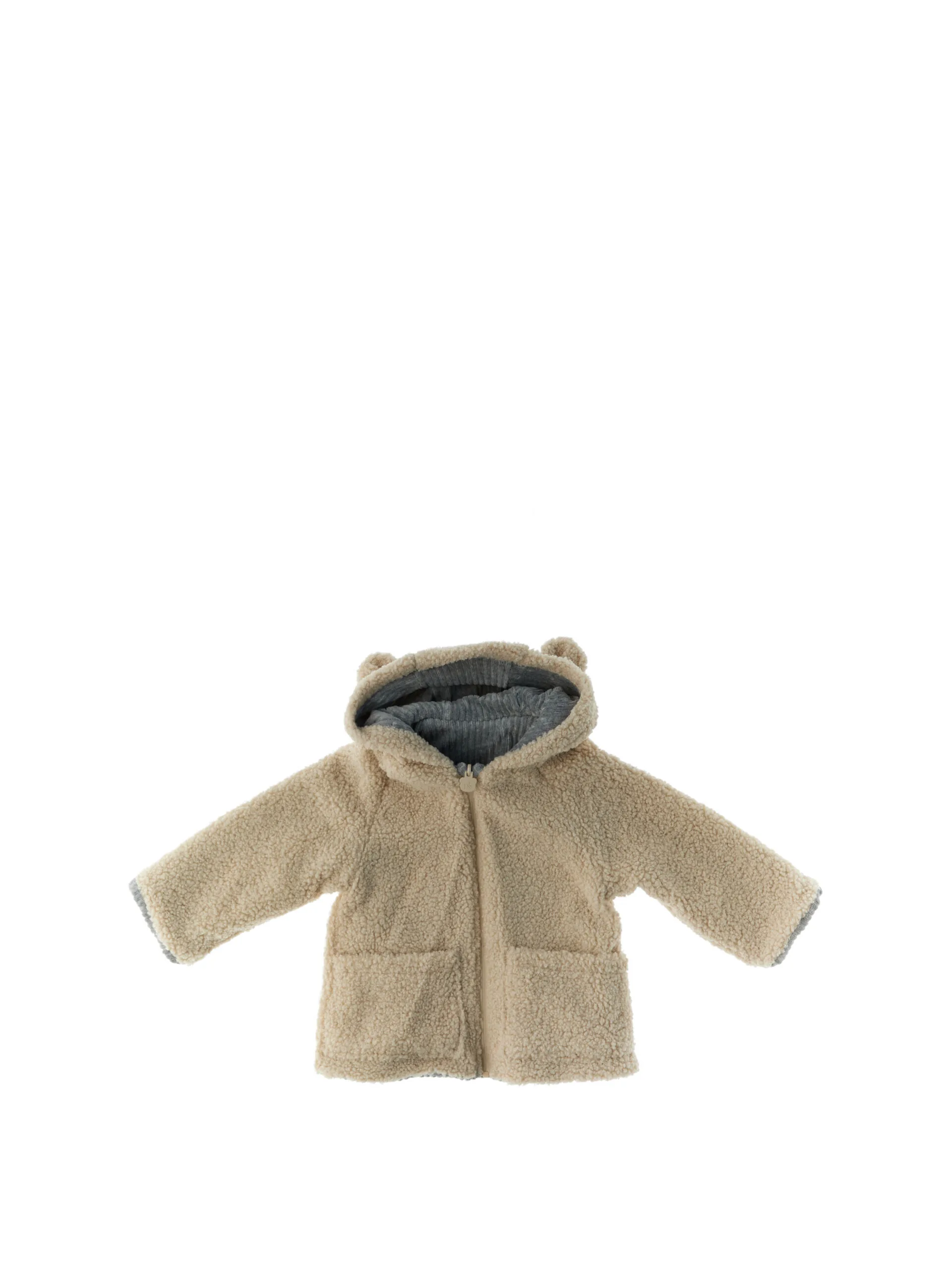 Giubbino teddy reversibile BEIGE 2-4 - Mayoral - FashionsVida