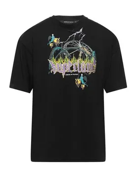 T-shirts Herren Schwarz L Herren - Super - FashionsVida