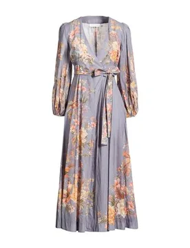 Midi-Kleid Damen Taubenblau 00 Damen - Zimmermann - FashionsVida
