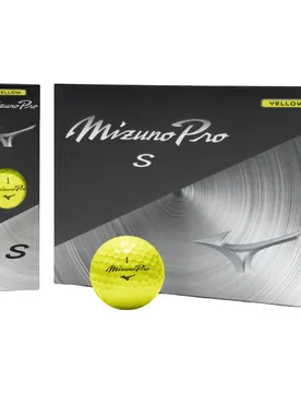 Golfbälle Pro S - 12er Pack, gelb - Mizuno - FashionsVida