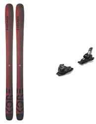 Packs (skis + fix) - - Pack Kore 99 Anthracite/Red 2023 - Rouge