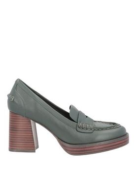 Mokassin Damen Dunkelgrün 36,38,39,40,41 Damen