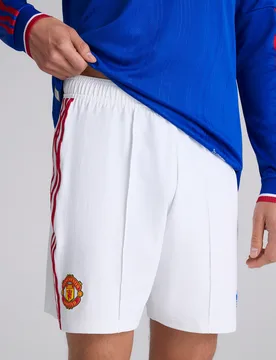 Manchester United 26/27 Away Authentic Shorts White L - Adidas - FashionsVida