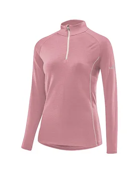 Damen Langlaufshirt Midlayer transtex Merino rosa 36 W - LÖFFLER - FashionsVida