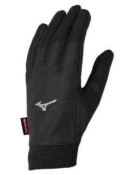 Wind Guard Gloves Black M Men,Women - Mizuno - FashionsVida