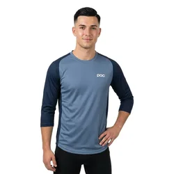 Maglia A Maniche 3/ Da Enduro Motion Air Apatite Navy
