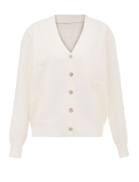 Nascita Cárdigan blanco