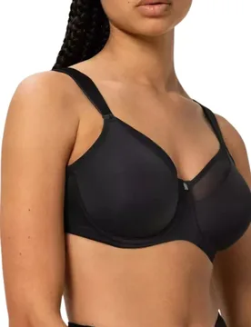 Womens True Shape Sensation High Apex Bra - Black Polyamide - Size 38c - Triumph - FashionsVida