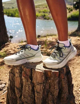 Women's ’Switch’ Heel & Toe Bumpers Mesh Upper Every Day Running Shoes in Teal Size: 6 - Teal - Size: 6 - Mountain Warehouse - FashionsVida