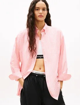 TJW OVS POPLIN SHIRT female - S - FashionsVida