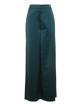 Pantaloni effetto satinato