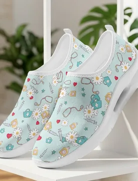 XIXIRIMIDO Women's Slip-on Wide-toed Shoe Nurse Shoes Men's Sneakers and Casual Shoes Zapatillas de Mujer Soft Healthcare Daisy - Aliexpress - FashionsVida