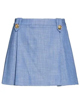Minifalda Mujer Azul francés 32 Mujer - Forte Dei Marmi Couture - FashionsVida