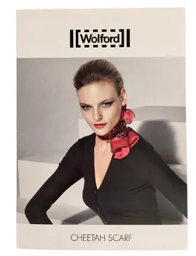 Wolford Cheetah Silk Scarf - Wolford - FashionsVida