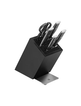 Bloque de cuchillos de 6 piezas Grand Class FlexTec Negro negro