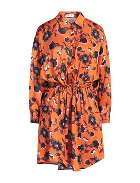 Minivestido Mujer Naranja S Mujer