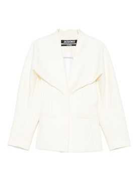 Giacca La Veste Chale in misto lana