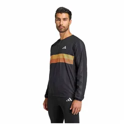 Adi365 Seasonal Running Crew Sweatshirt Black M Men