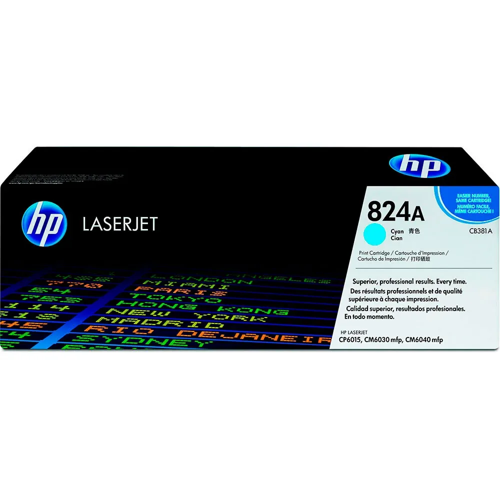 Ink Toner 824a Cyan One Size unisex - HP - FashionsVida