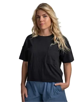 T-shirt à Manches Courtes True Beach Black L
