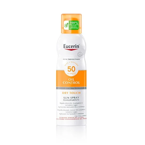 Spray Transparente Dry Touch SPF50 - Eucerin - FashionsVida