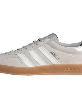Originals Gazelle Indoor Chalk Pearl / Core White / Gum 44 Unisex - Adidas - FashionsVida