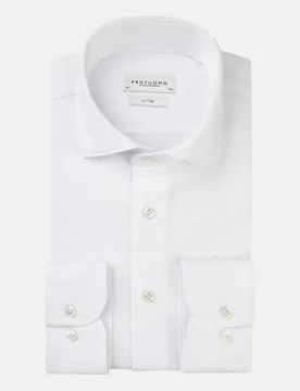 PROFUOMO Knitted-Hemd Weiß 44 - Profuomo - FashionsVida