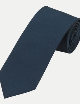 Krawatte aus Seide Blau