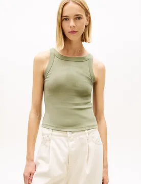 TJW SLIM SH TONAL FLAG TANK female