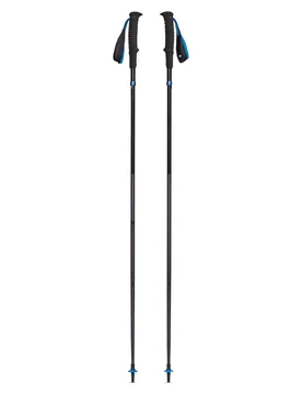 Bâtons pliables de trail - Distance Z Pewter en Nylon - Taille 100 cm - Gris - Black diamond - FashionsVida